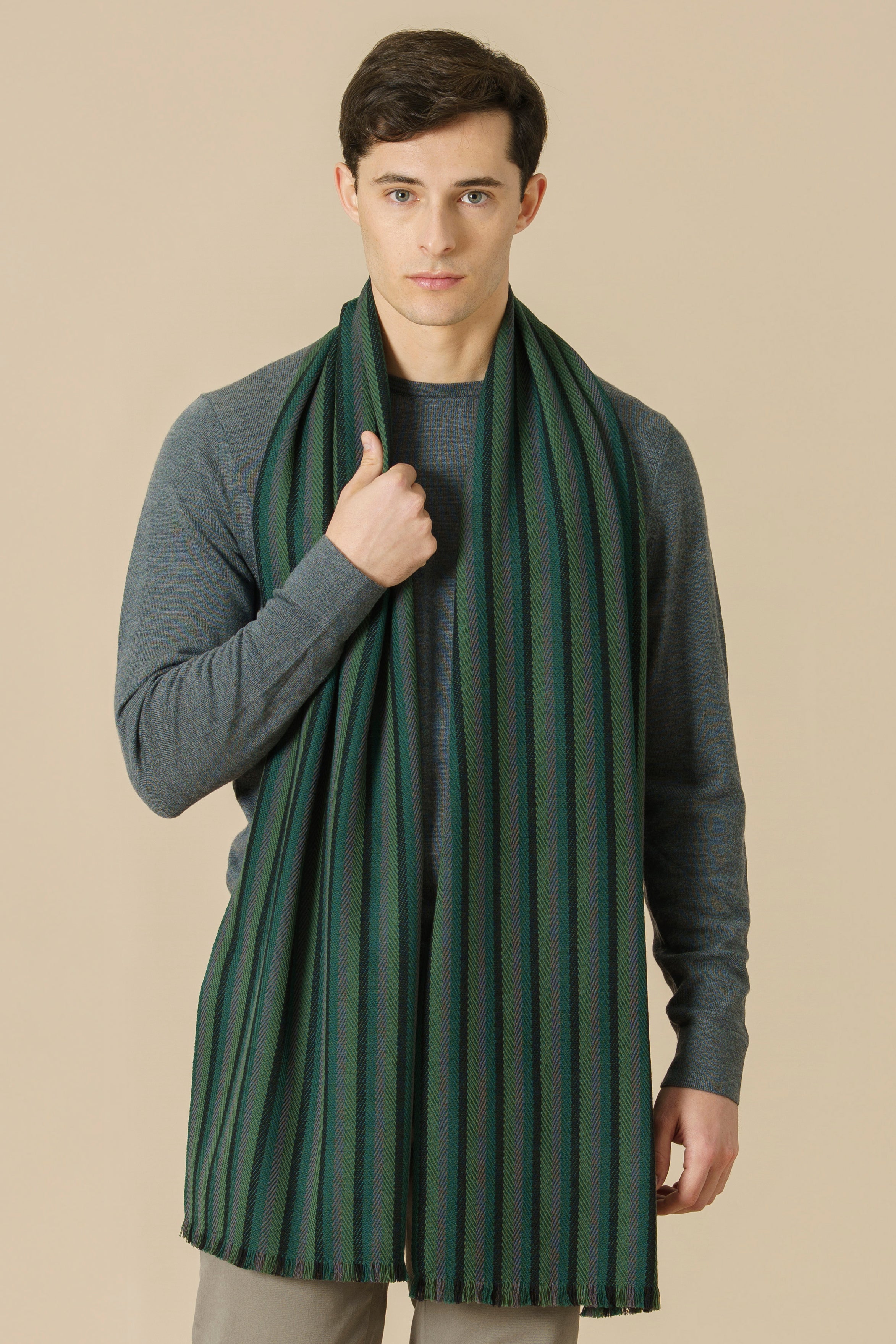 LARÚ STOLE - green