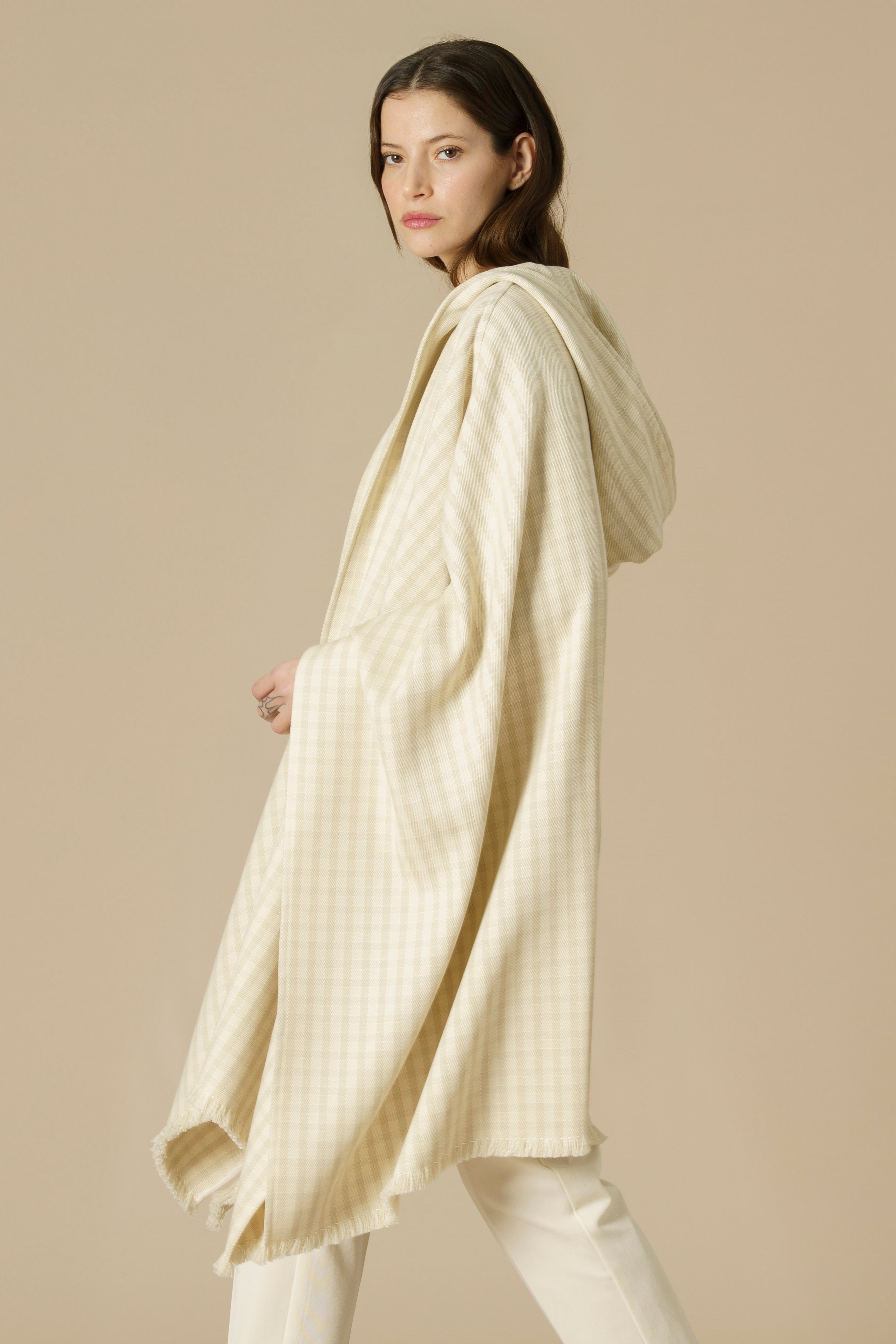 KETERNEN RUANA - merino wool & silk