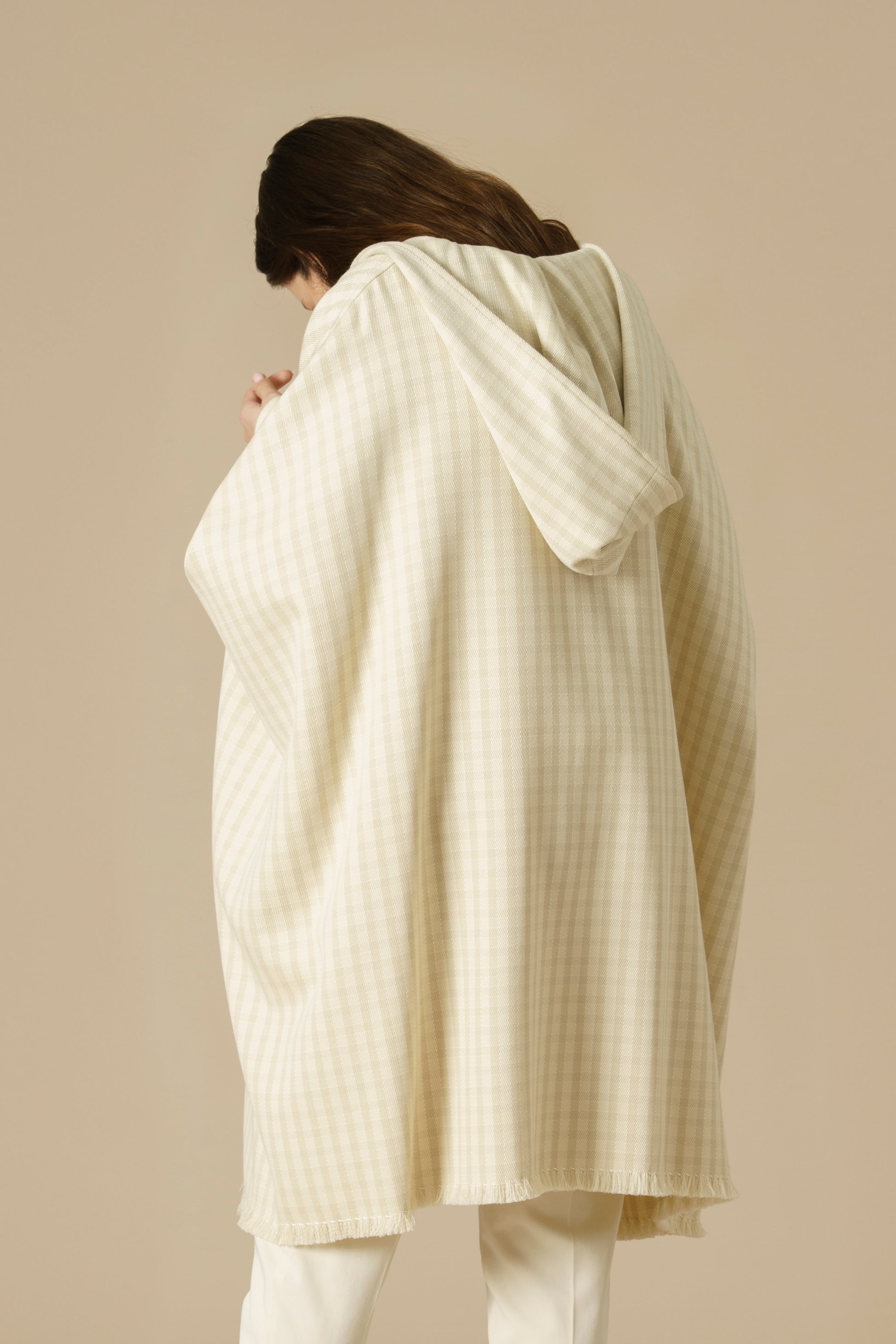 KETERNEN RUANA - merino wool & silk