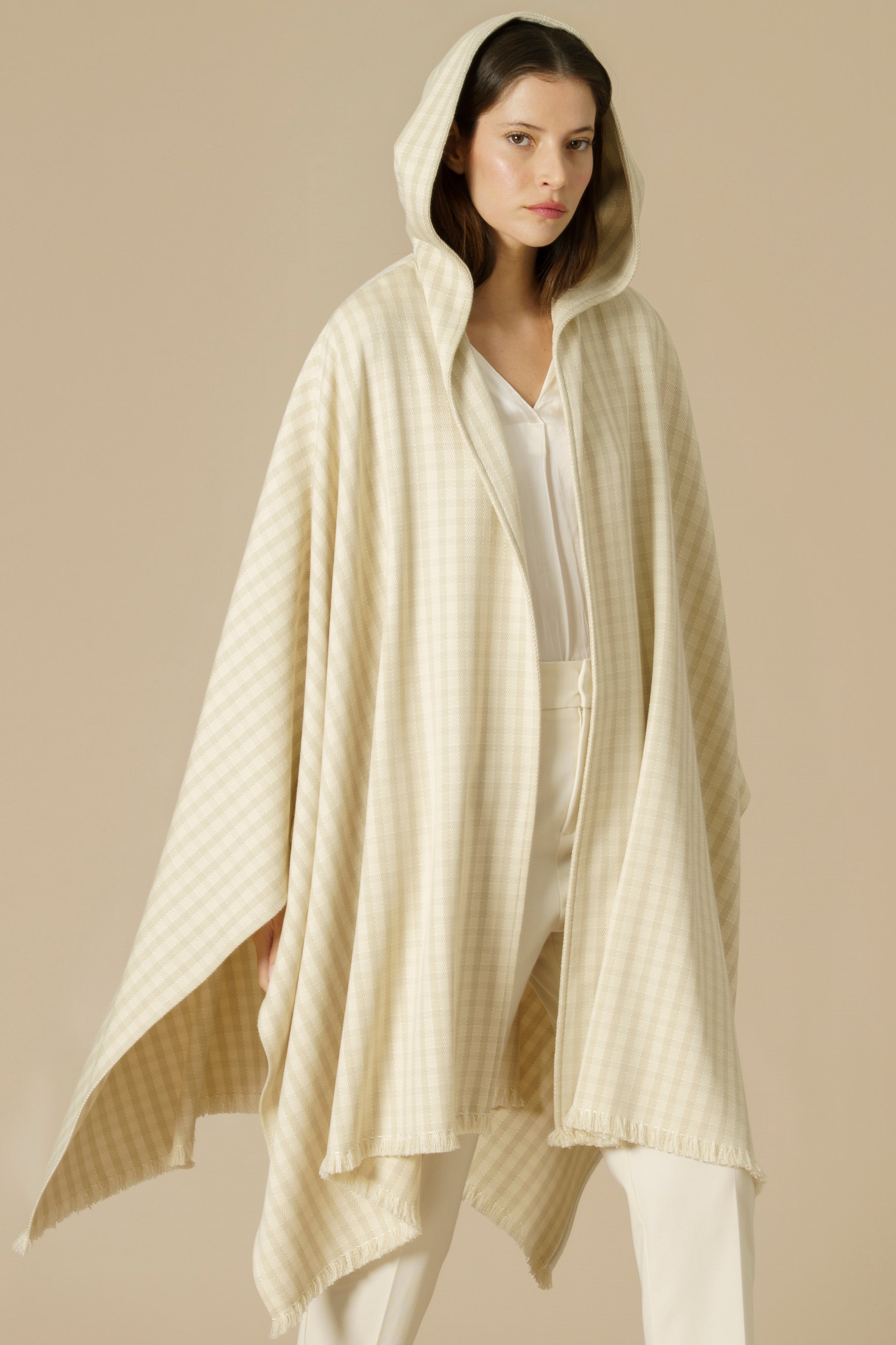 KETERNEN RUANA - merino wool & silk