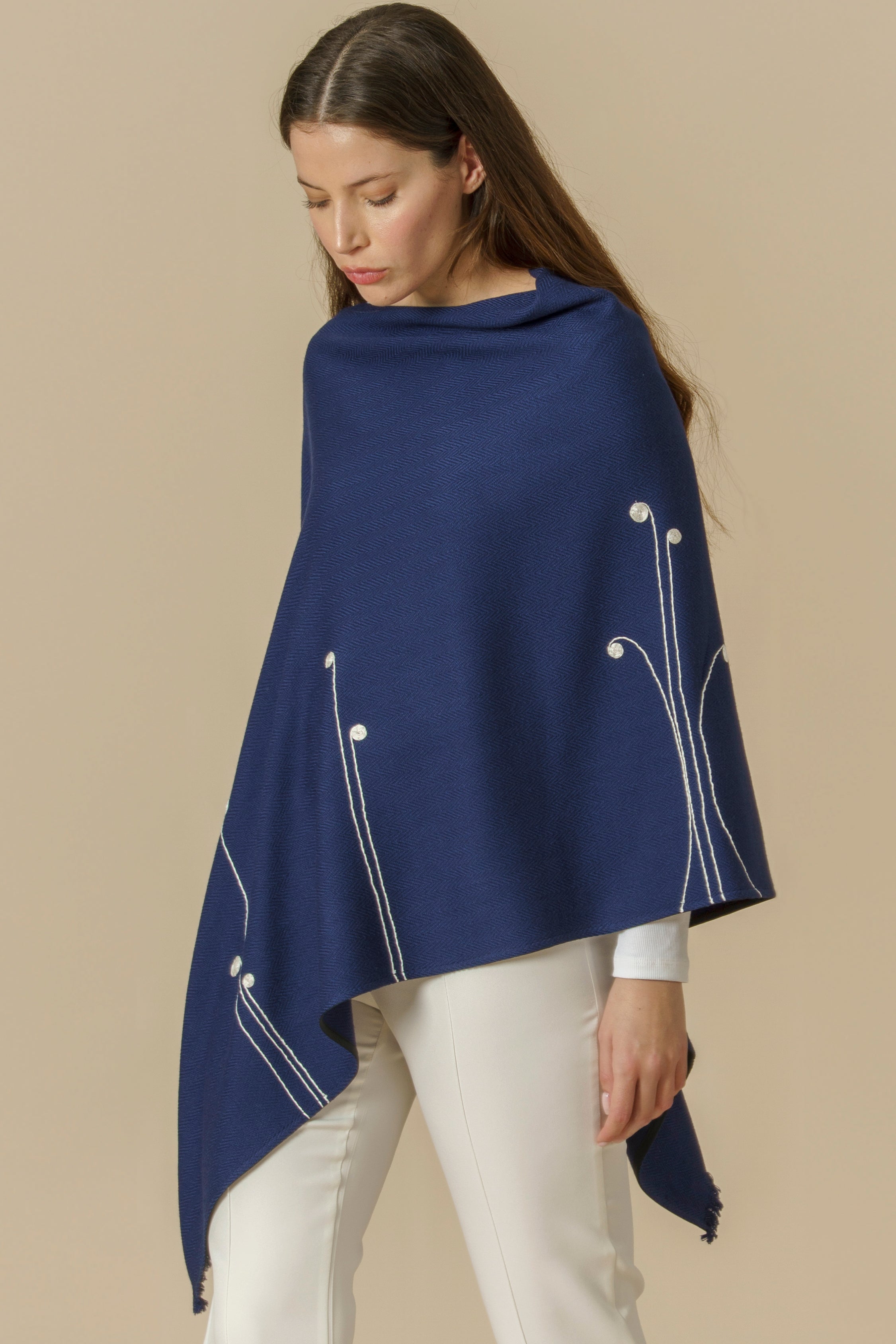 KALÚ PONCHO - silk
