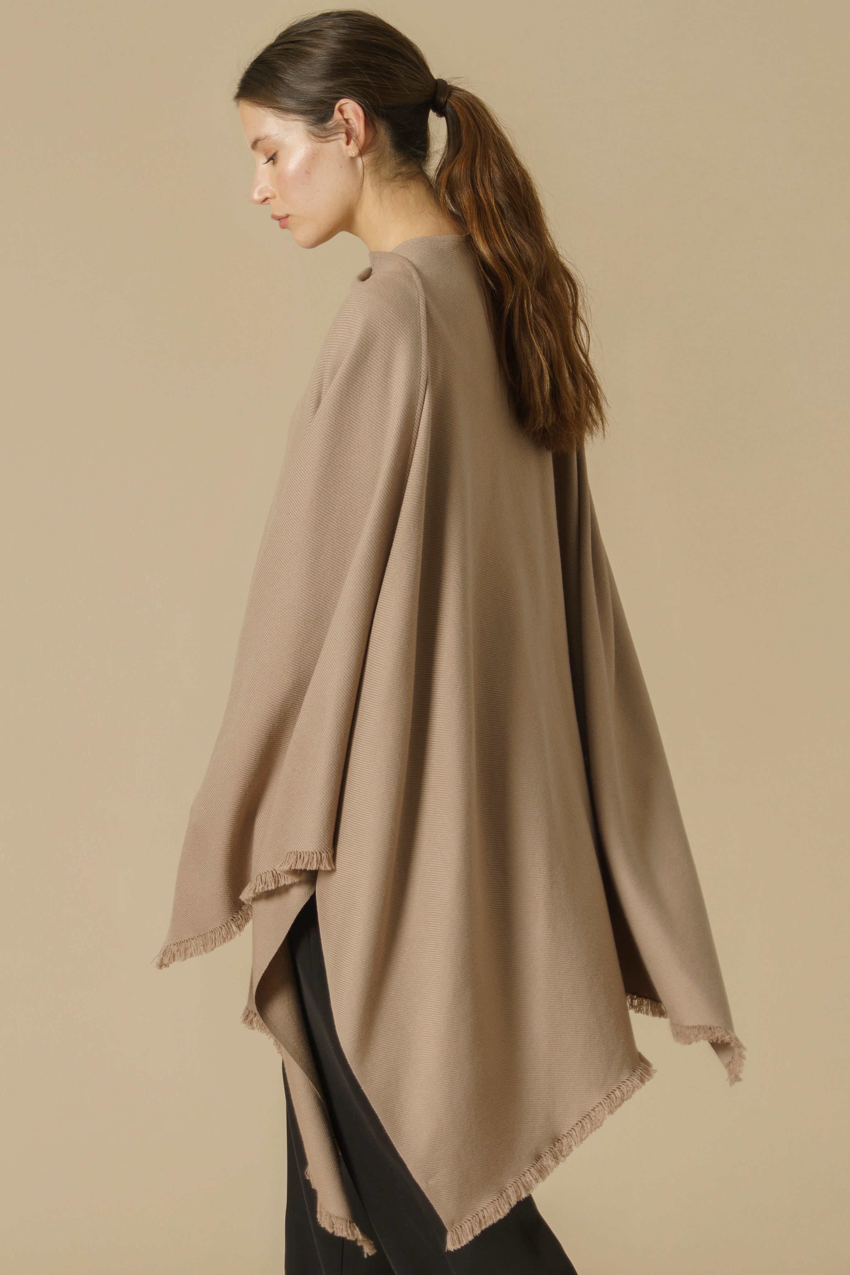 HAUSH RUANA - dark camel