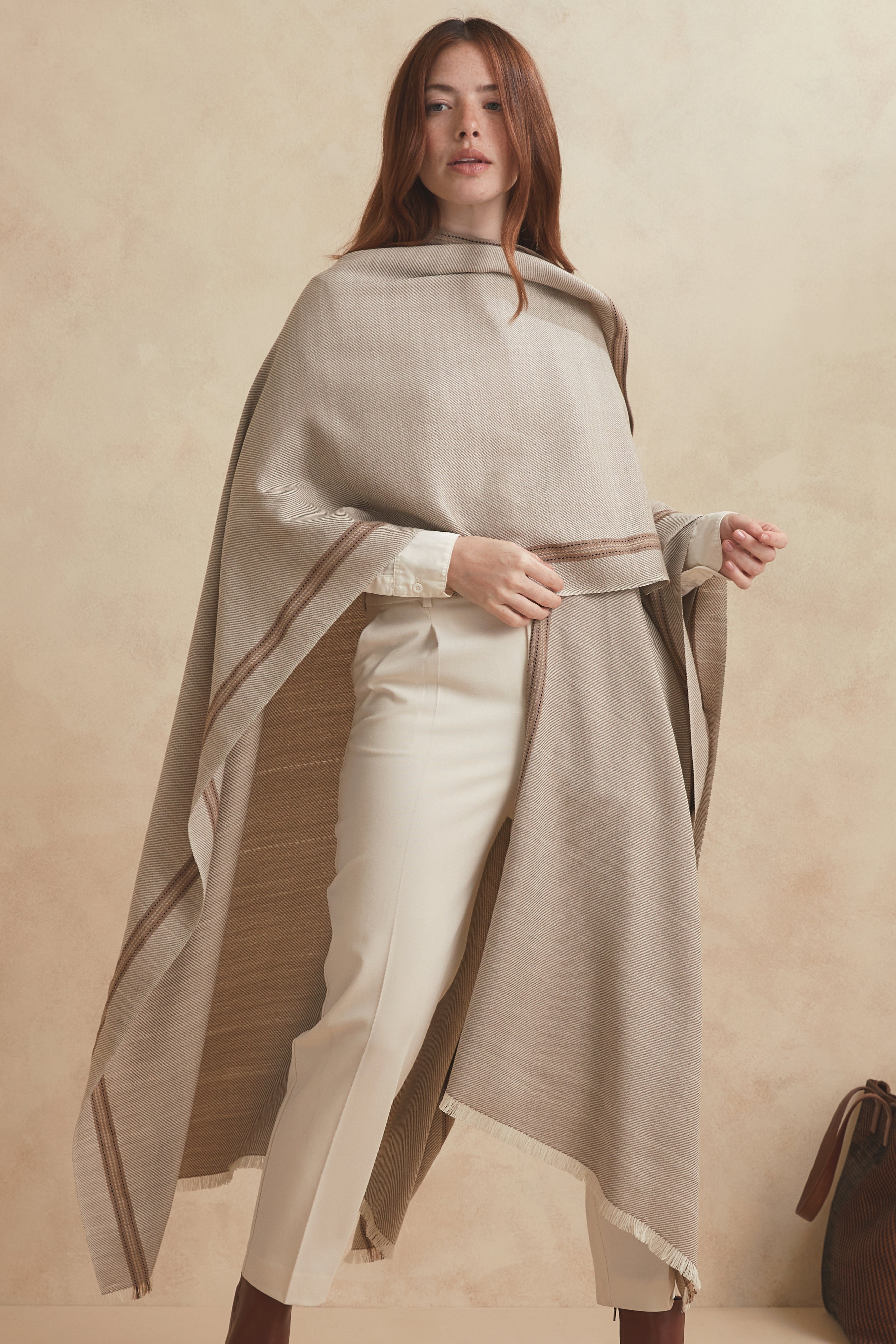 PAHUIL RUANA - cashmere camel