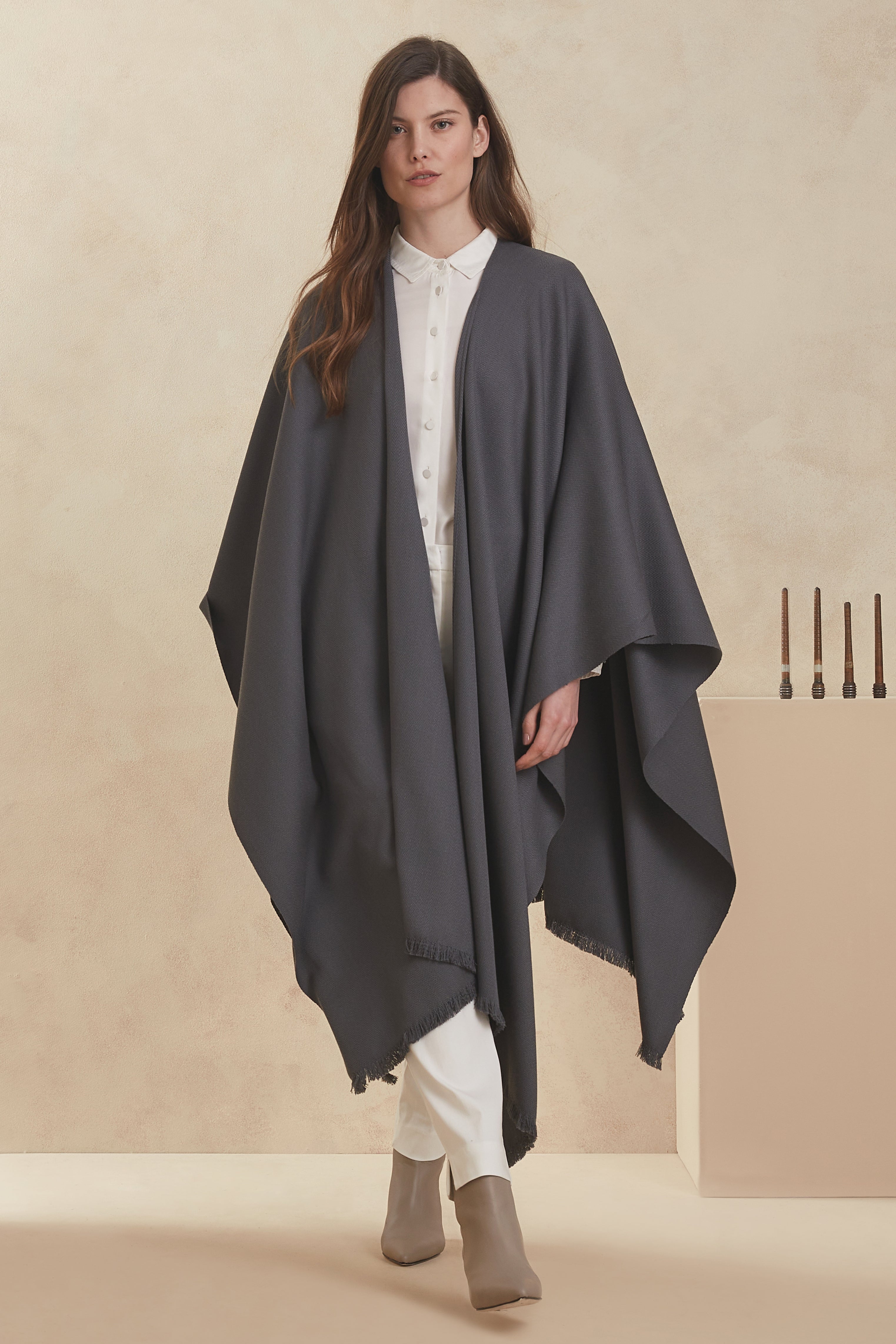 KOSTEN CAPE - grey