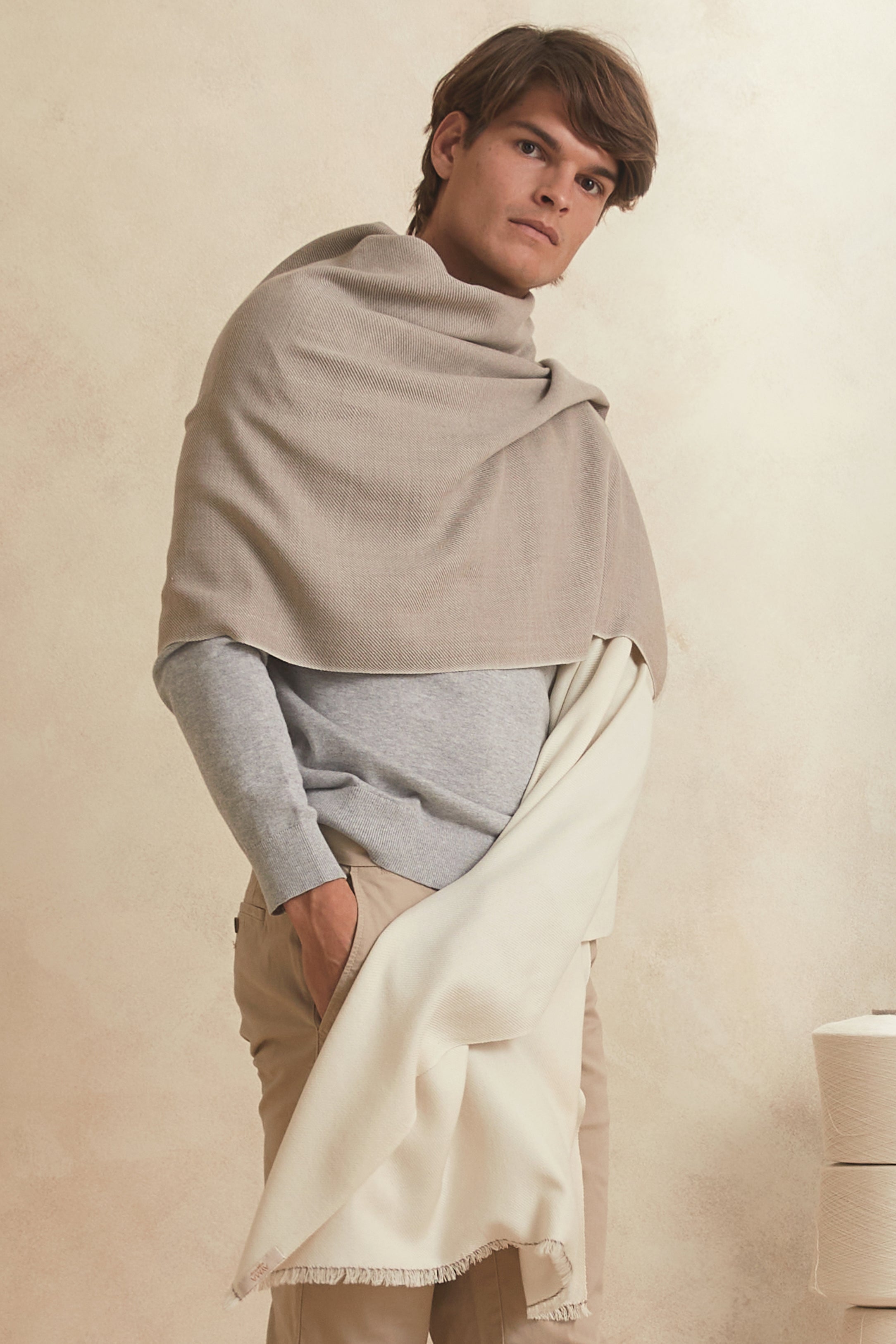 MANTO MEKNA - cashmere camel