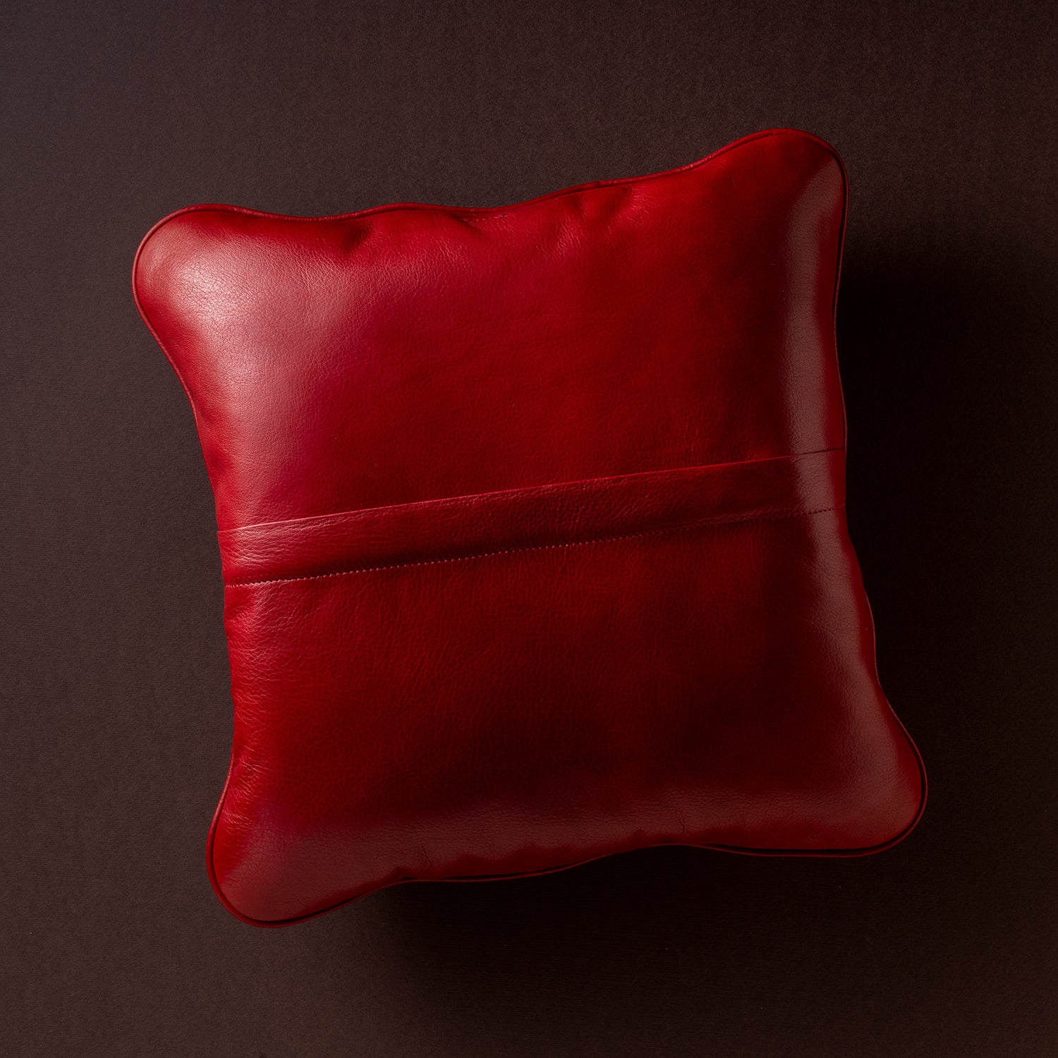 HANDWOVEN CUSHION - merlot