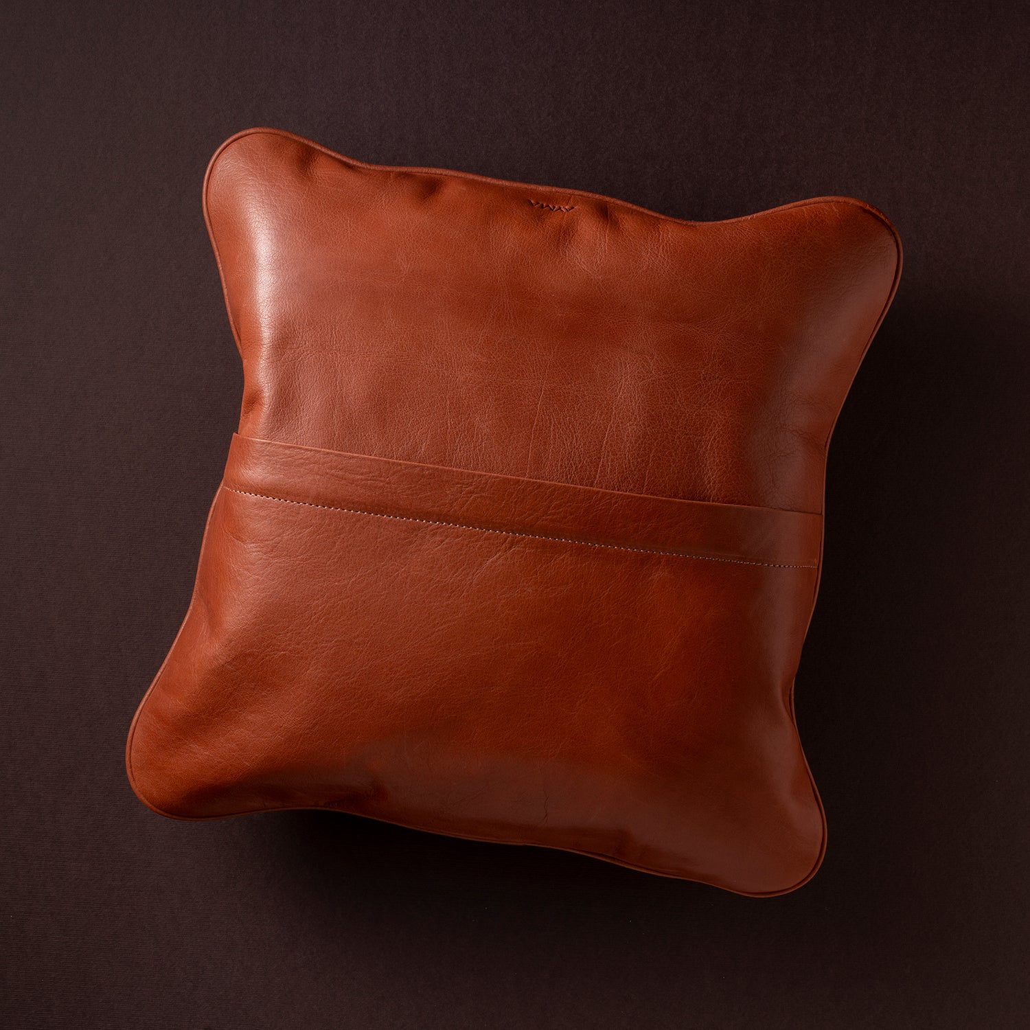 HANDWOVEN CUSHION - tan & gray