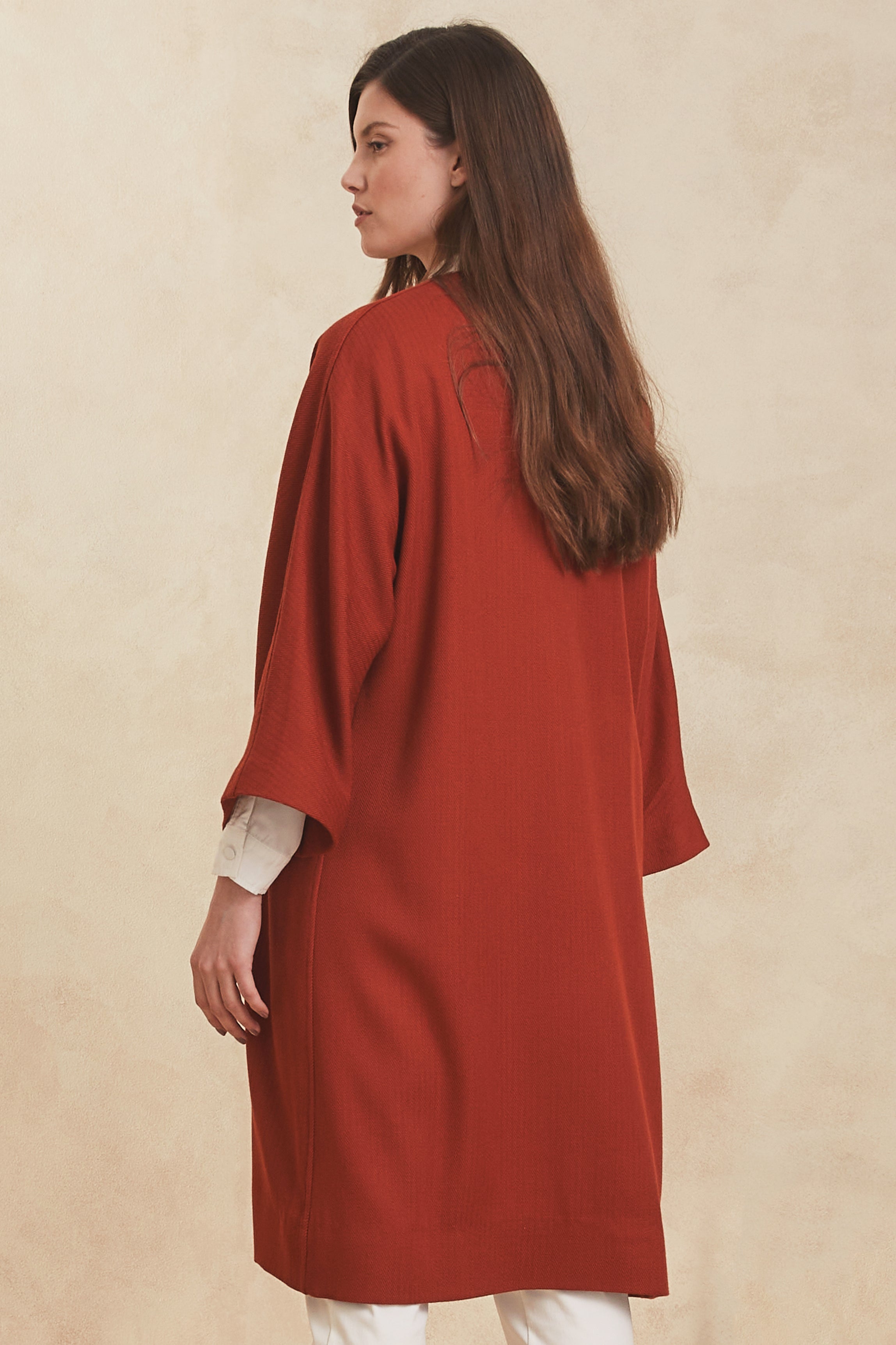 KEOKEN TUNIC - terracotta