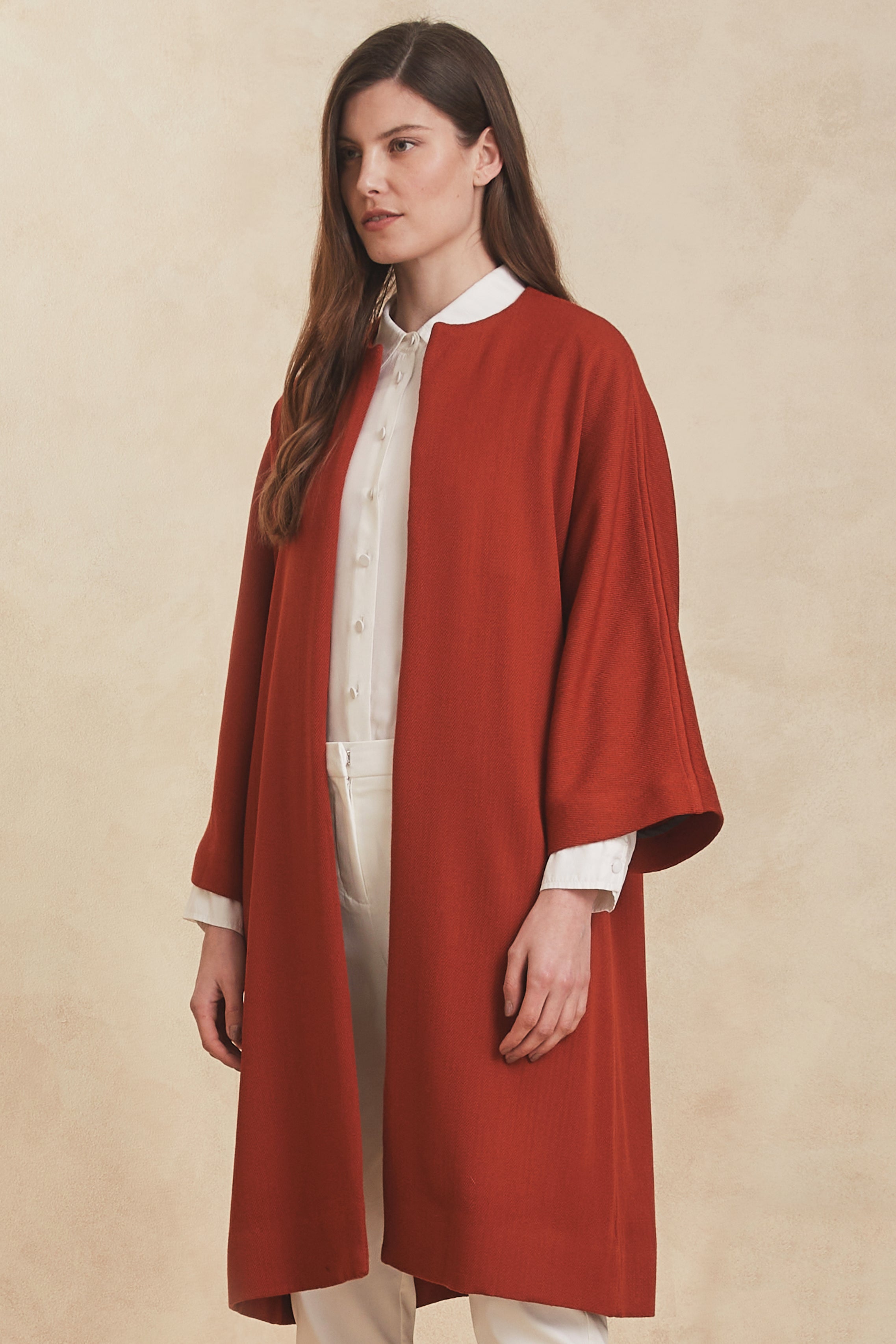 KEOKEN TUNIC - terracotta