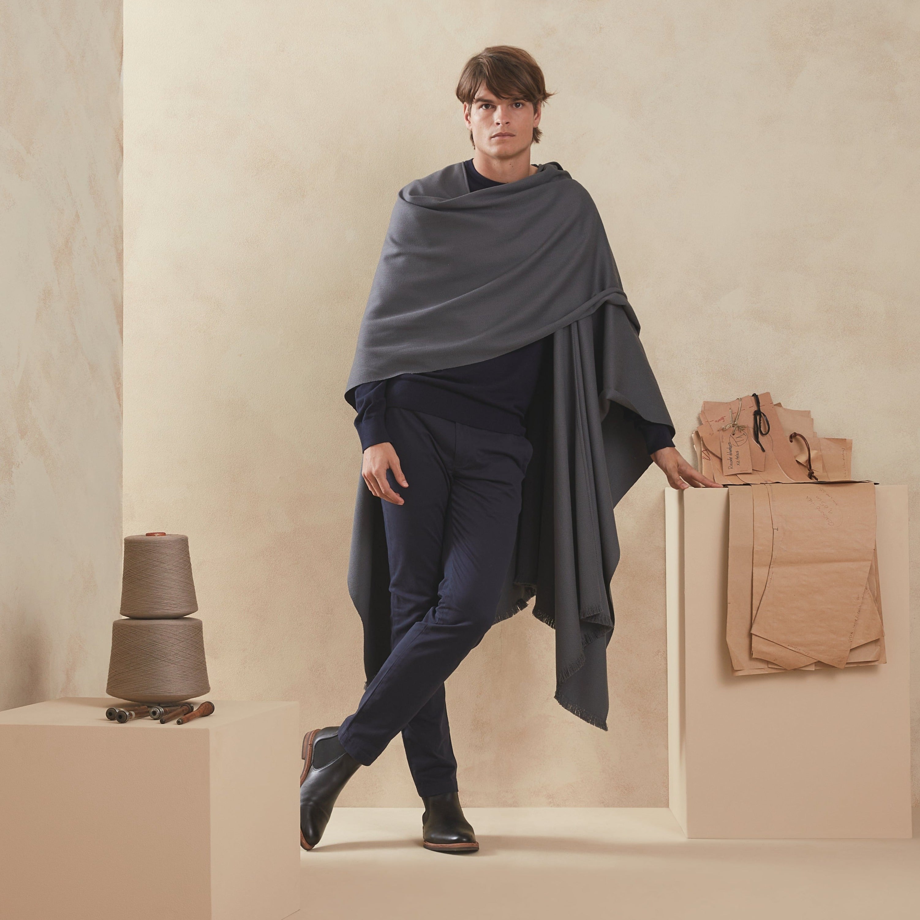 KOSTEN CAPE - grey