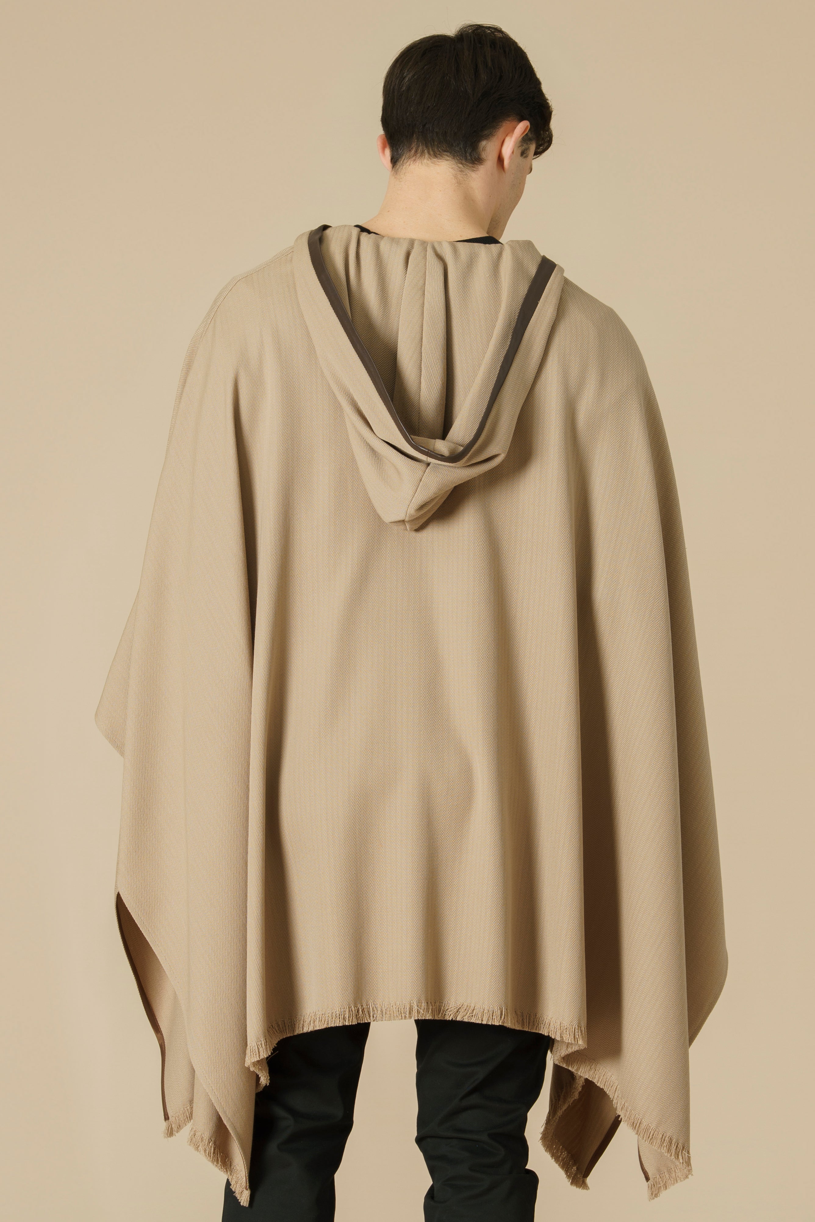 KOSHMENK PONCHO  - camel