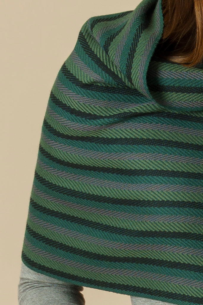 LARÚ STOLE - green