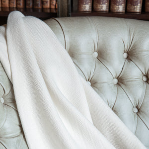 SHEG THROW - ivory