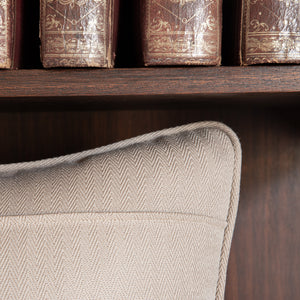 PATAGONIAN WOOL CUSHION -  camel